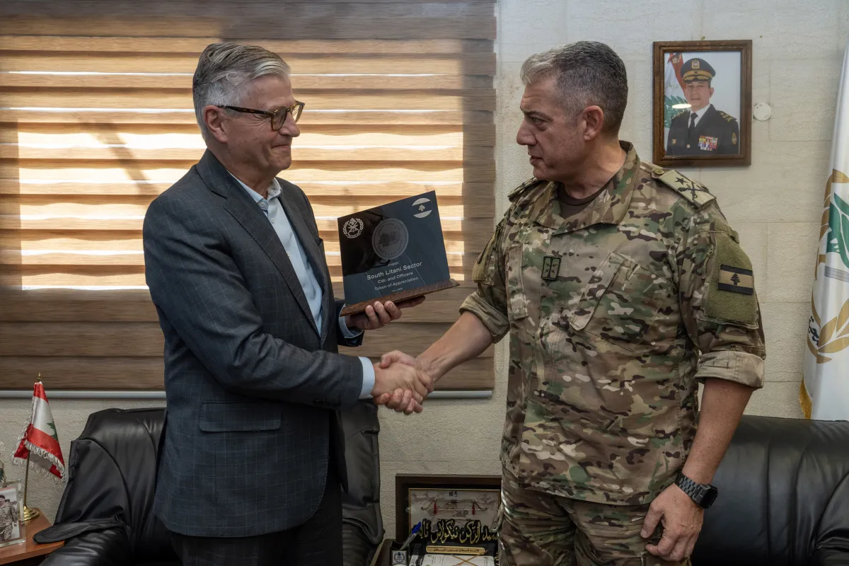 Lacroix reaffirms UN commitment to peace and stability as UNIFIL prepares for drawdown