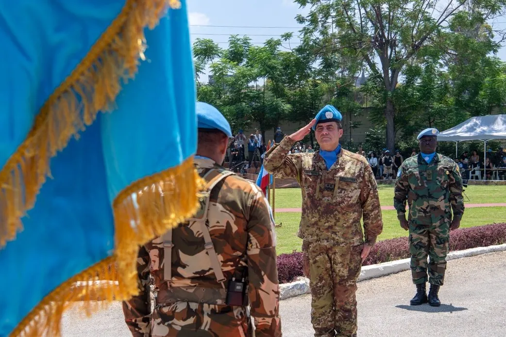 Major General Diodato Abagnara of Italy assumes UNIFIL command