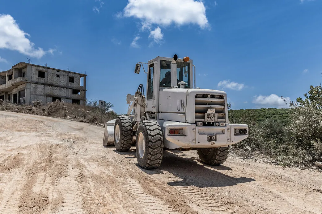 Work underway to repair vital road near UNIFIL HQs