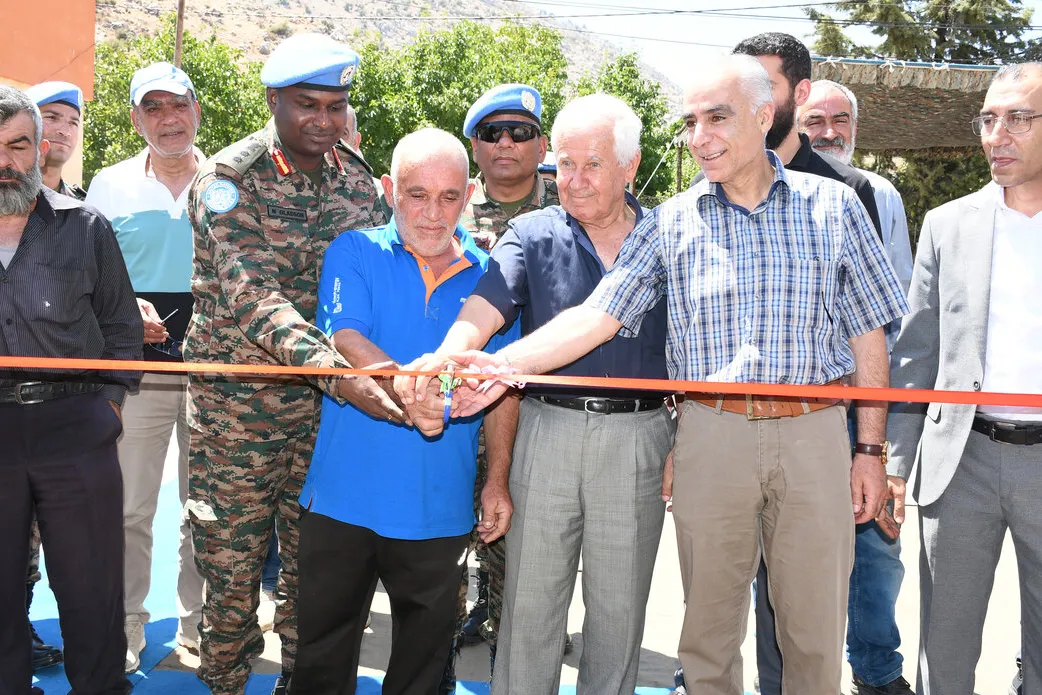 Indian peacekeepers support local farmers against foot-and-mouth disease