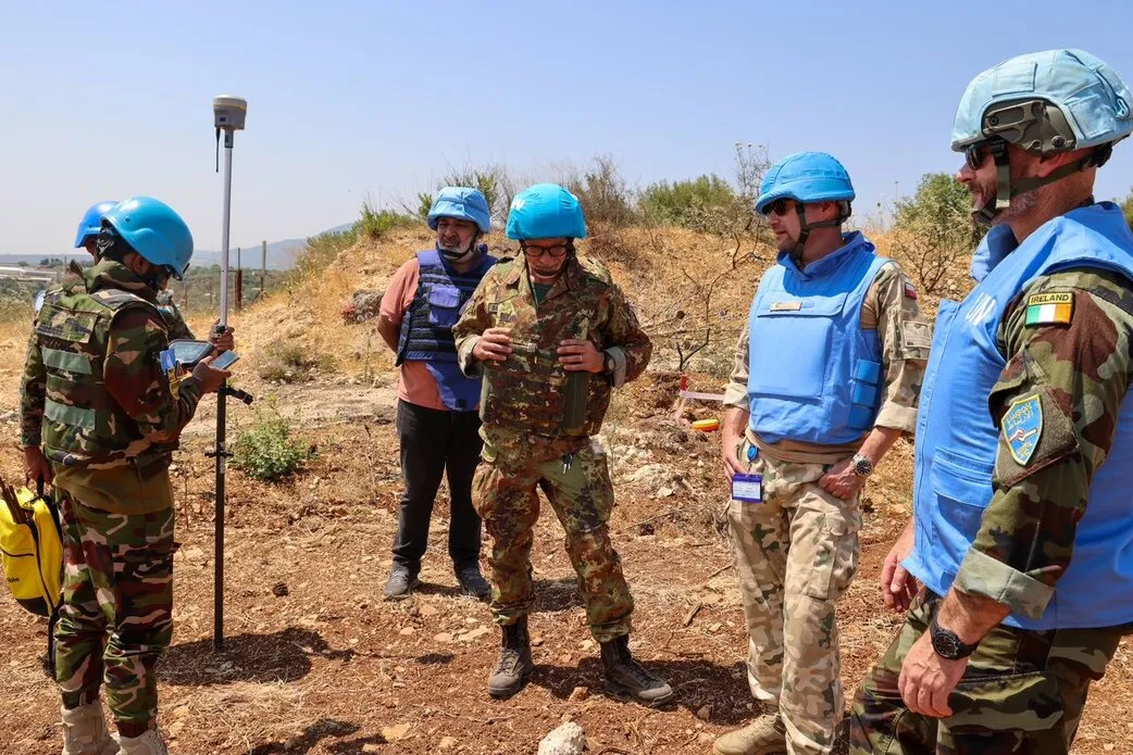 Two UNIFIL positions along Blue Line cleared of unexploded ordnances
