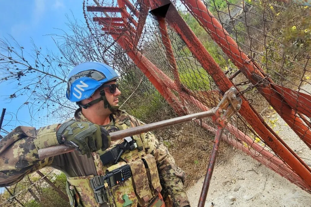 UNIFIL observation post, damaged during conflict, is operational again