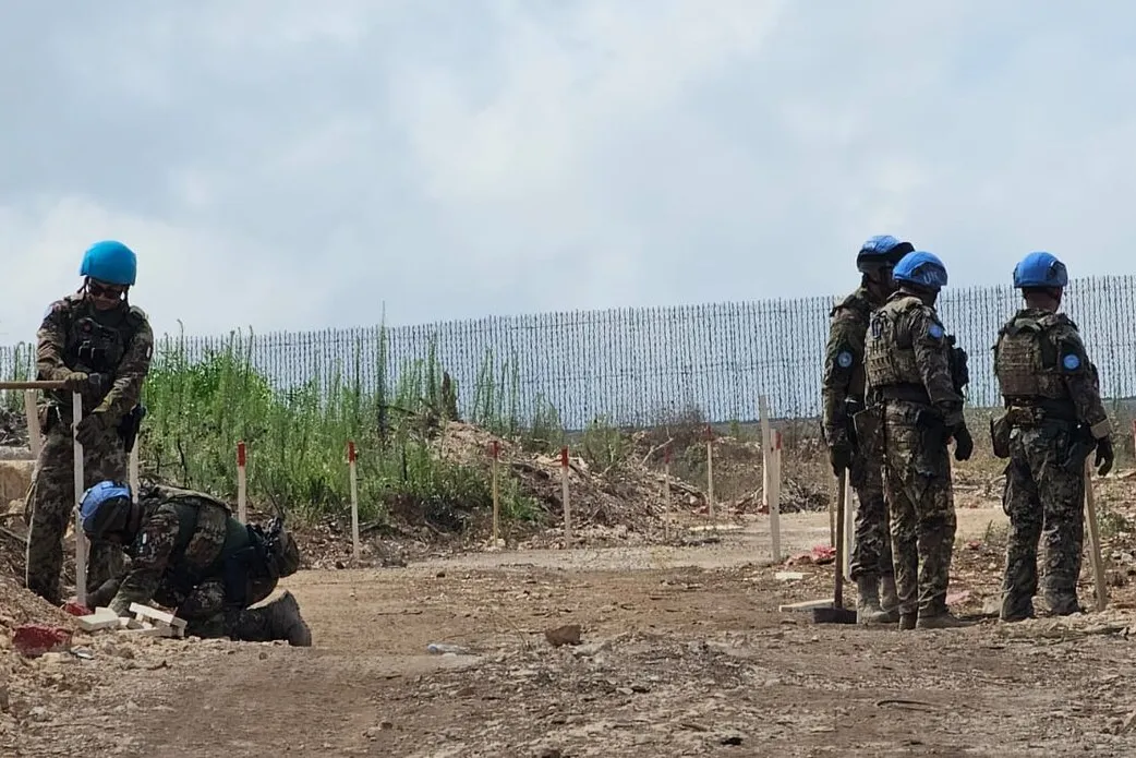 UNIFIL observation post, damaged during conflict, is operational again