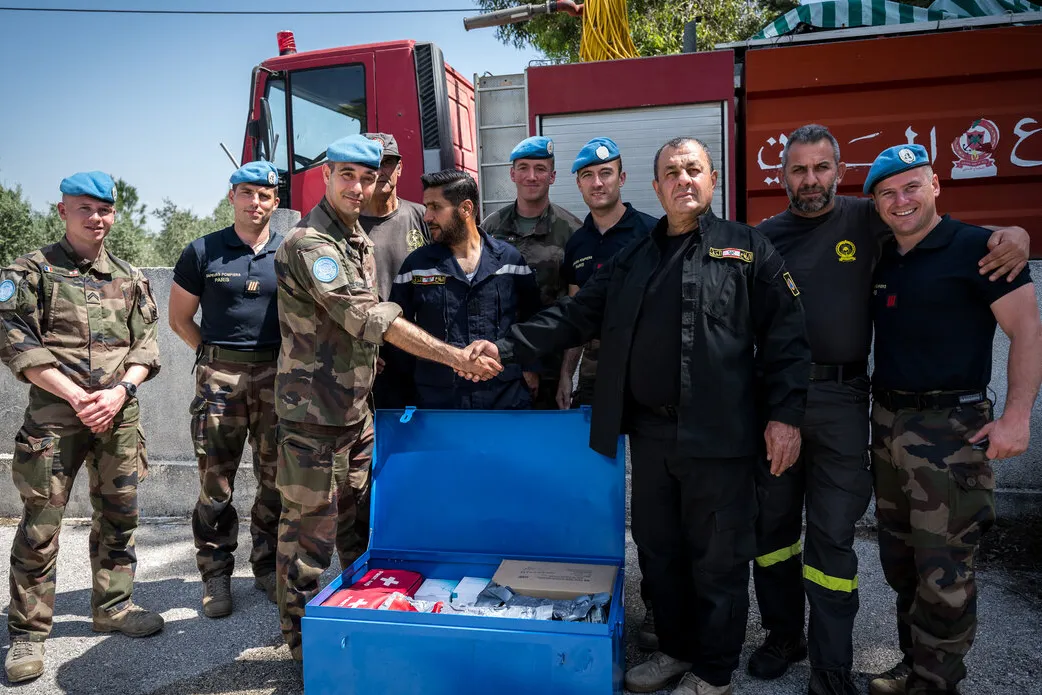 More firefighters benefit from UNIFIL support