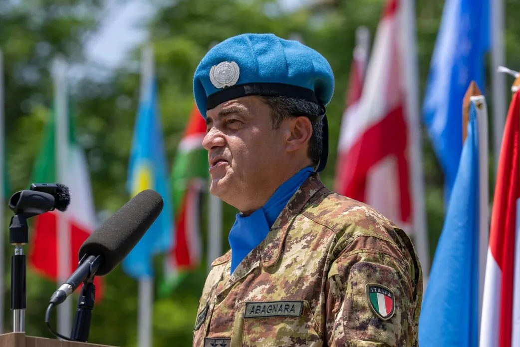 Major General Diodato Abagnara of Italy assumes UNIFIL command
