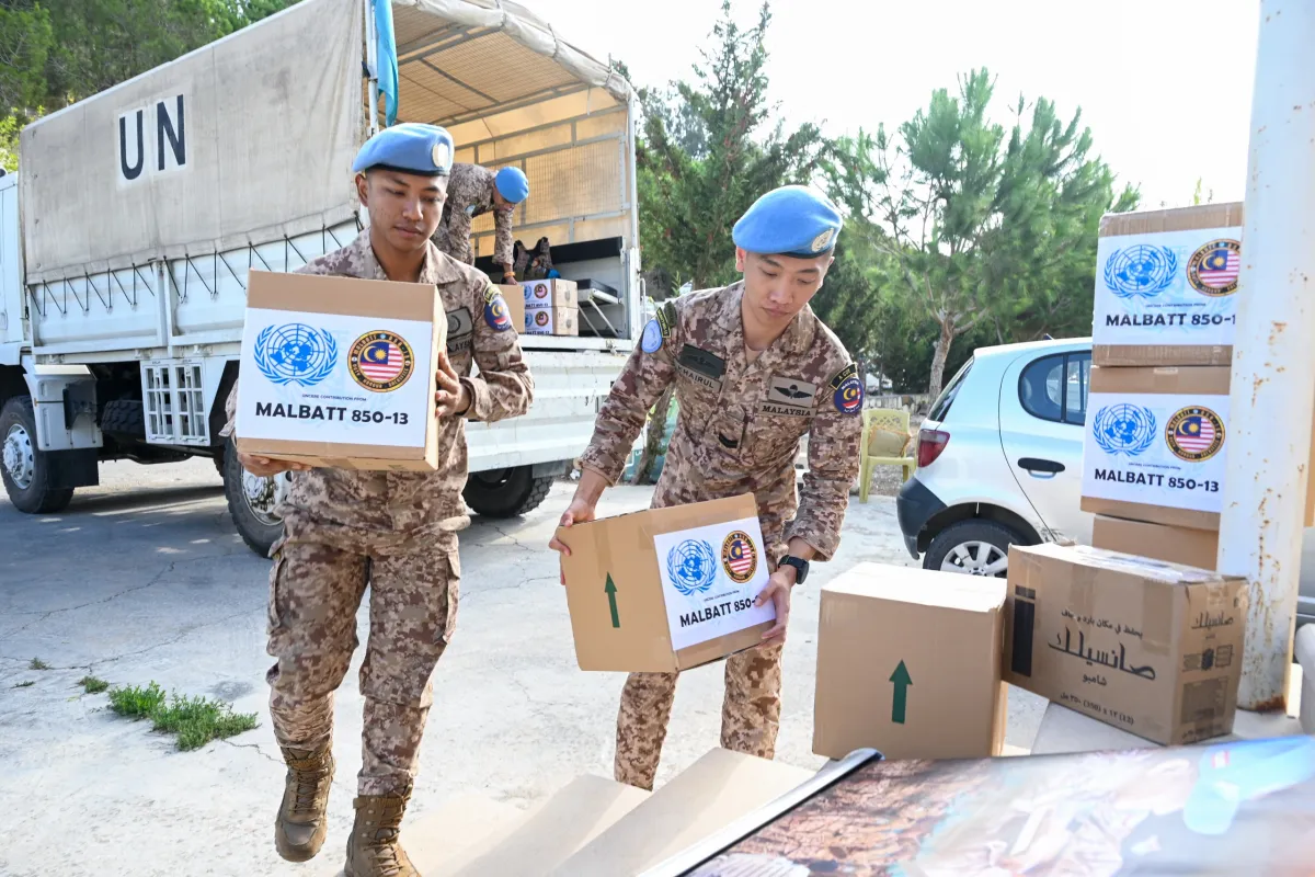 UNIFIL peacekeepers work alongside communities to support recovery