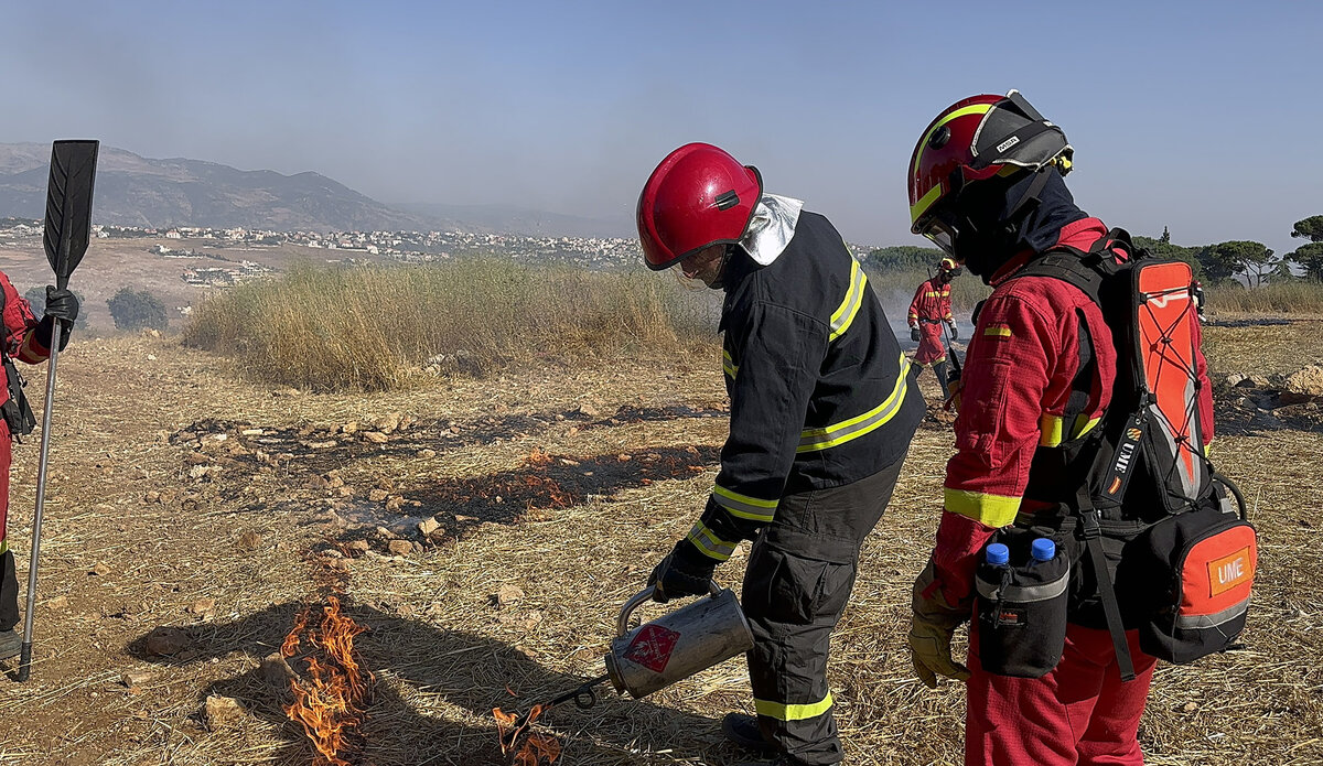 Fire Fighting – When Training is Turned into Practice | UNIFIL