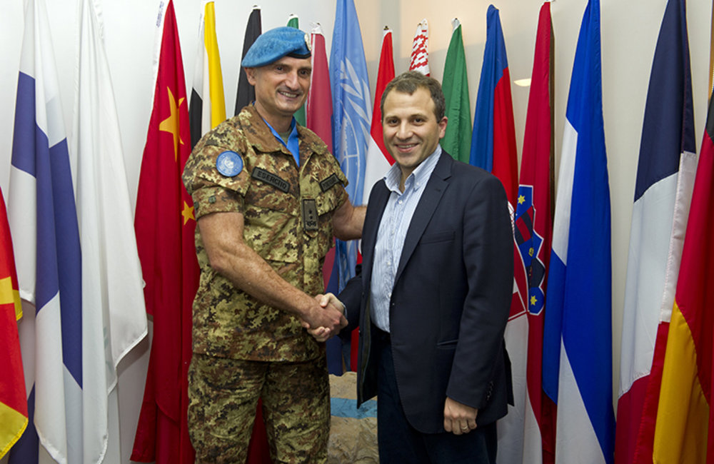 Lebanese Foreign Minister visits UNIFIL