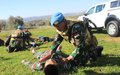 Sector East peacekeepers conduct casualty and medical evacuations exercise