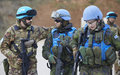 جنود حفظ سلام إيطاليون وفنلنديون يتدربون لتعزيز العمل المشترك