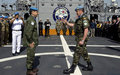قائد جديد لقوة اليونيفيل البحرية، ٢٤ شباط ٢٠١١