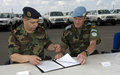 اليونيفيل تسلّم آليّات إلى الجيش اللبناني، ١٢ آيار ٢٠١١