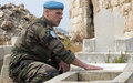 Family reunion for French peacekeeper