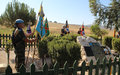 Wreath-laying ceremony in memory of Spanish peacekeepers killed in 2007