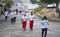 اليونيفيل تنظم سباقاً بمناسبة اليوم العالمي للإيدز في أجواء ممطرة