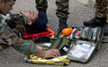Joint combat medical aid training between UNIFIL and LAF