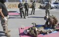 جنود حفظ سلام كوريون وايرلنديون يجرون تدريبات مع القوات المسلحة اللبنانية