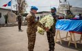 Last respects paid to deceased UNIFIL French peacekeeper