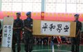 Chinese peacekeepers conduct cultural exchanges activities at schools