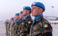 اليونيفيل تقدم التحية لجندي حفظ السلام الإيرلندي