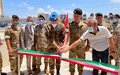 افتتاح المركز الطبي للقوات المسلحة اللبنانية، بعد تجديده بدعم من اليونيفيل، في صور