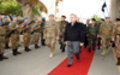President Michel Suleiman visits UNIFIL on 27 December 2008
