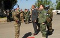 وزير الدفاع الأرميني يزور اليونيفيل