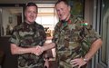 Irish Army Chief of Staff visits UNIFIL