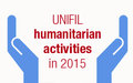 UNIFIL humanitarian activities in 2015