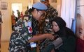  Nepalese peacekeepers organize medical camp