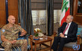 رئيس بعثة اليونيفيل يلتقي القادة اللبنانيين في بيروت