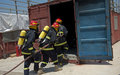 UNIFIL, Lebanese Civil Defense exchange expertise for firefighting