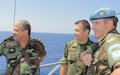 تدريب بحري مشترك بين البحرية اللبنانية وقوة اليونيفيل البحرية، ١ تموز ٢٠١١