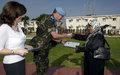 UNIFIL ceremonial parade, long-serving staff members honoured on UN Day