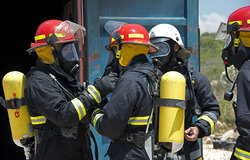 تدريب مشترك بين اليونيفيل والدفاع المدني اللبناني لمكافحة الحرائق