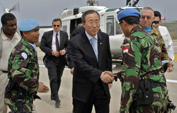 UN Secretary-General's first visit to UNIFIL