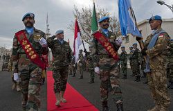 اللواء باولو سيرّا يتسلّم قيادة اليونيفيل، ٢٨ كانون الثاني ٢٠١٢